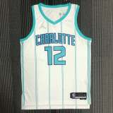 Men's Kelly Oubre Jr. White Team Jersey - 75th Anniversary Edition