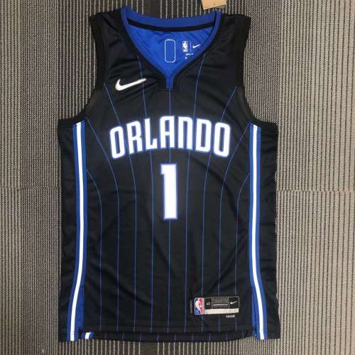 Men's Tracy McGrady Black Team Jersey - 75th Anniversary Edition