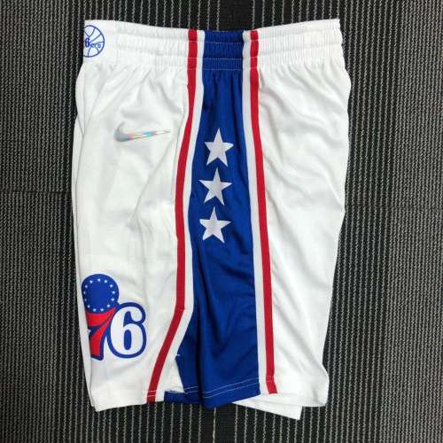 Men's White Team Shorts - 75th Anniversary Edition