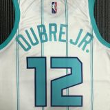 Men's Kelly Oubre Jr. White Team Jersey - 75th Anniversary Edition