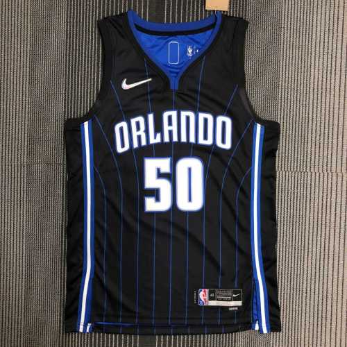 Men's Cole Anthony Black Team Jersey - 75th Anniversary Edition