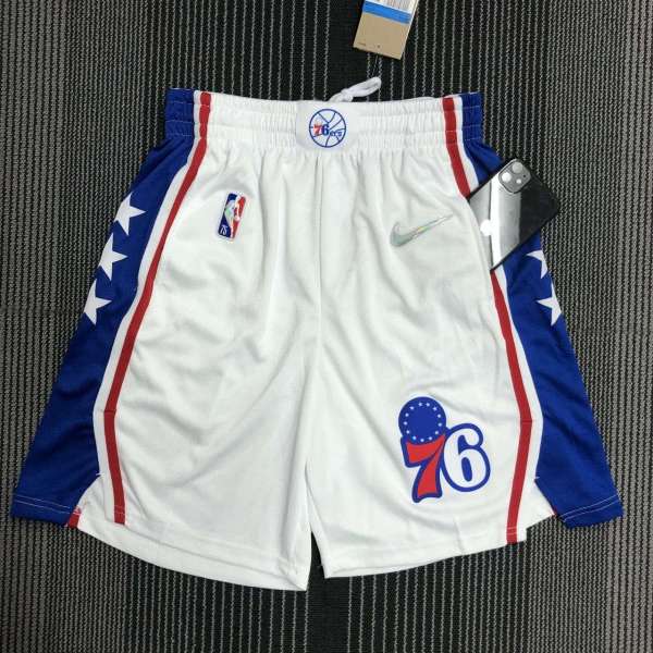 Men's White Team Shorts - 75th Anniversary Edition