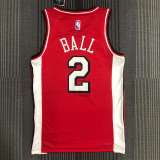 Men's Lonzo Ball Red Team Jersey - City Edition