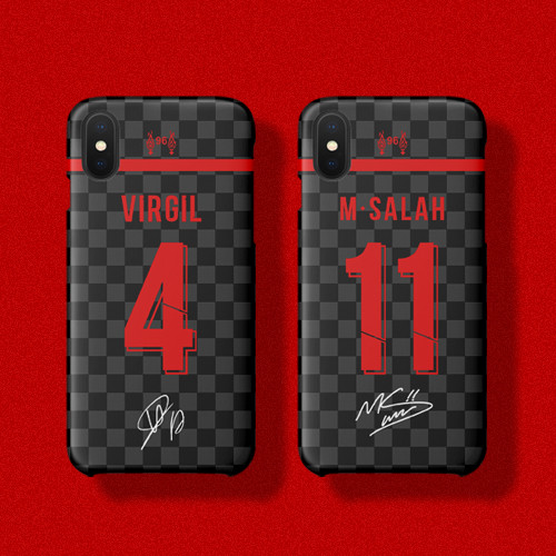 Virgil van Dijk / Mohamed Salah Ghaly 2021 Third Jersey Phone Case