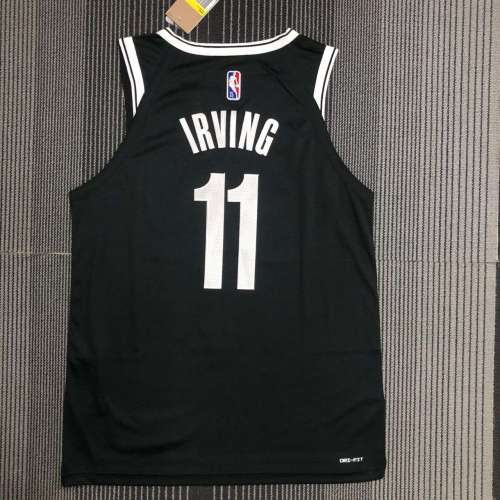Men's Kyrie Irving Black Team Jersey - Authentic Edition