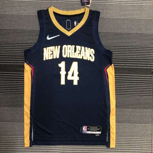 Men's Brandon Ingram Blue Team Jersey - 75th Anniversary Edition
