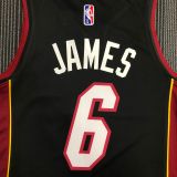 Men's LeBron James Black Team Jersey - 75th Anniversary Edition
