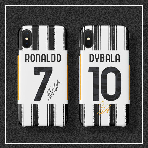Cristiano Ronaldo Dos Santos Aveiro / Paulo Bruno Exequiel Dybala 2020 Home Jersey Phone Case