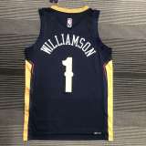 Men's Zion Lateef Williamson Blue Team Jersey - 75th Anniversary Edition