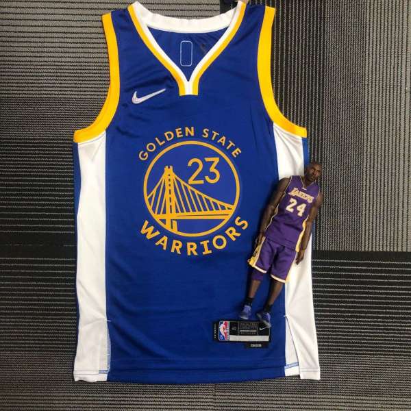 Men's Draymond Green Blue Team Jersey - 75th Anniversary Edition