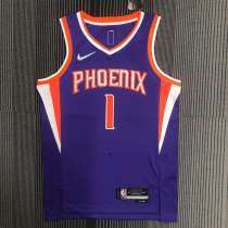 Men's Devin Booker Purple Team Jersey - 75th Anniversary Edition