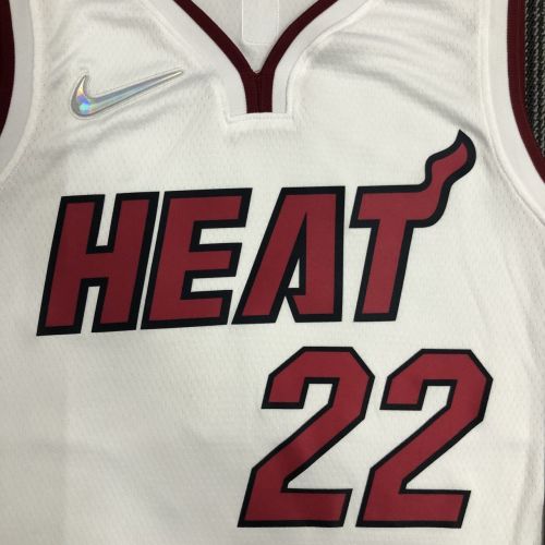 Men's Jimmy Butler White Team Jersey - 75th Anniversary Edition