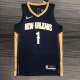 Men's Zion Lateef Williamson Blue Team Jersey - 75th Anniversary Edition