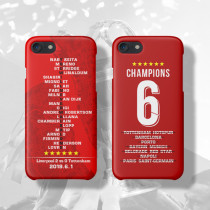 Liverpool 2019 All Teams Signature / Map Phone Case