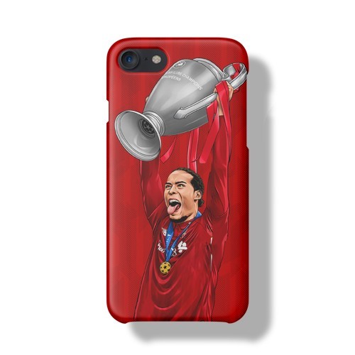 Virgil van Dijk / Mohamed Salah Ghaly Illustration Phone Case