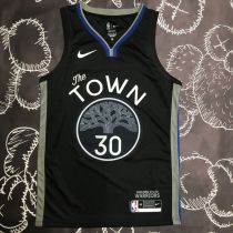 Men's Stephen Curry Black Team Jersey