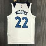 Men's Andrew Wiggins White Team Jersey - 75th Anniversary Edition