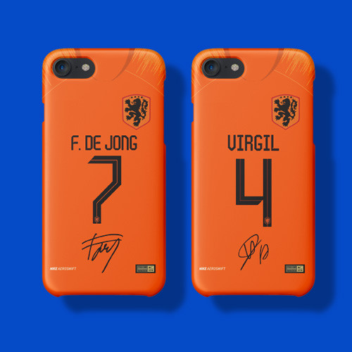 Robert Van Dijk / Frenkie de Jong Home Jersey Phone Case