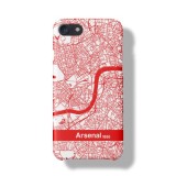 MAP OF LONDON Match Colors Machester united / Arsenal Phone Case