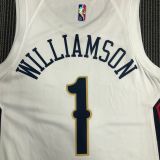 Men's Zion Williamson White Team Jersey - 75th Anniversary Edition