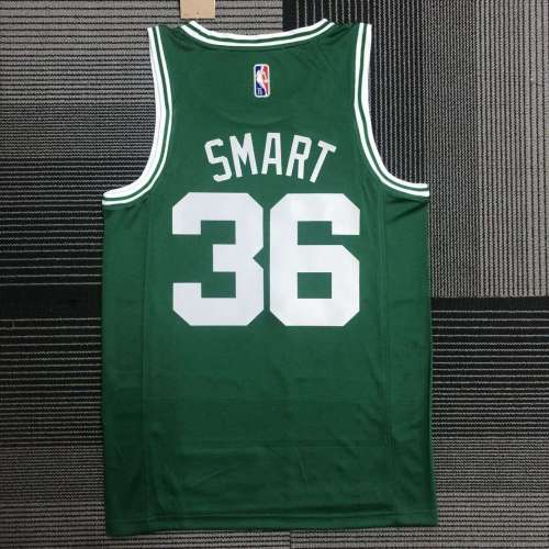 Men's Marcus Smart Green Team Jersey - 75th Anniversary Edition