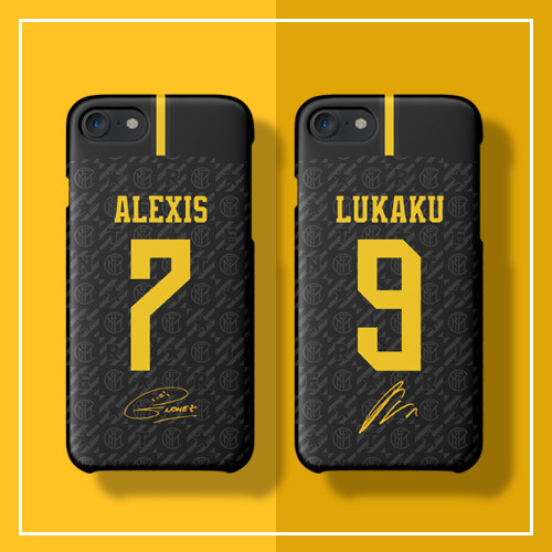 Alexis Alejandro Sanchez / Romelu Lukaku 19/20 Third Jersey Phone Case