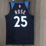 Men's Derrick Rose Blue Team Jersey - 75th Anniversary Edition