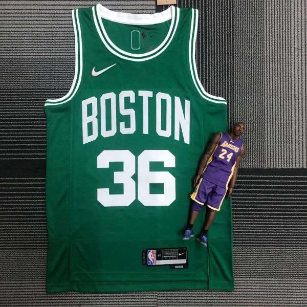 Men's Marcus Smart Green Team Jersey - 75th Anniversary Edition