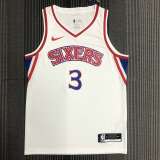 Men's Allen Iverson White Team Jersey