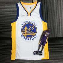 Men's Draymond Green White Team Jersey - 75th Anniversary Edition