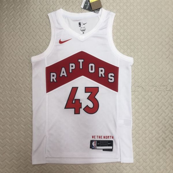 Men's Pascal Siakam White Home Team Jersey