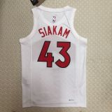 Men's Pascal Siakam White Home Team Jersey