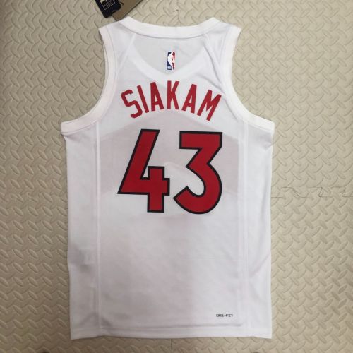 Men's Pascal Siakam White Home Team Jersey