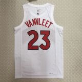 Men's Fred VanVleet White Home Team Jersey
