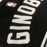 Men's Manu Ginóbili Black Team Jersey - Statement Edition
