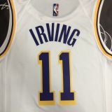 Men's Kyrie Irving White Team Jersey - 75th Anniversary Edition