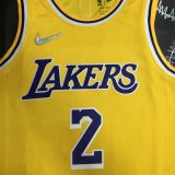 Men's Kyrie Irving Yellow Team Jersey - 75th Anniversary Edition