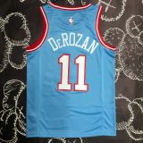 Men's Demar DeRozan Blue Team Jersey