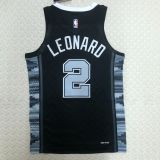 Men's Kawhi Leonard Black Team Jersey - Statement Edition