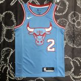 Men's Lonzo Ball Blue Team Jersey