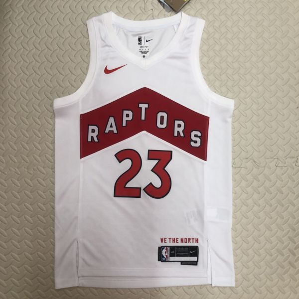 Men's Fred VanVleet White Home Team Jersey
