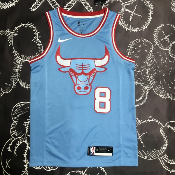 Men's Zach LaVine Blue Team Jersey