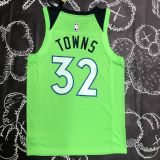 Men's Karl-Anthony Towns Green Team Jersey - Statement Edition
