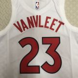 Men's Fred VanVleet White Home Team Jersey