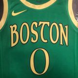 Men's Jayson Tatum Green Team Jersey - City Edition