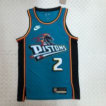 Men's Cade Cunningham Blue Retro Team Jersey