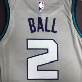 Men's LaMelo Ball Gray Team Jersey