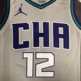 Men's Kelly Oubre Jr. Gray Team Jersey