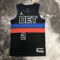 Men's Cade Cunningham Black Team Jersey - Statement Edition