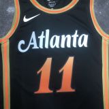 Men's Trae Young Black Team Jersey - City Edition